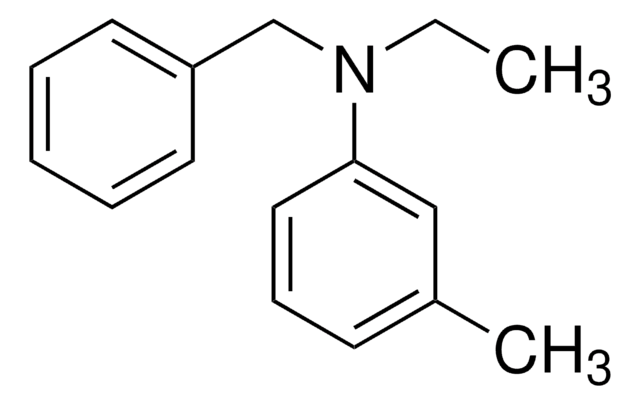 N-Benzyl-N-ethyl-m-toluidine structure, CAS 119-94-8