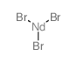 Neodymium bromide structure, CAS 13536-80-6
