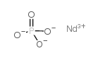 Neodymium phosphate structure, CAS 14298-32-9