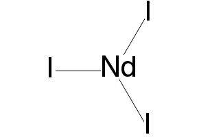 Neodymium(III) iodide structure, CAS 13813-24-6
