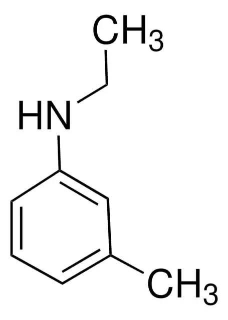 N-Ethyl-m-toluidine structure, CAS 102-27-2