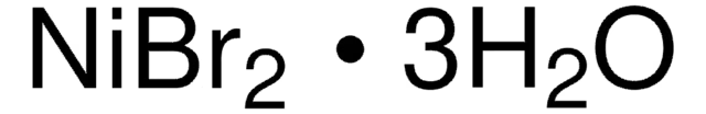 Nickel bromide trihydrate structure, CAS 7789-49-3