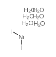 Nickel iodide hydrate structure, CAS 7790-34-3