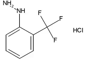 2-(Trifluoromethyl)phenylhydrazine hydrochloride structure, CAS 3107-34-4