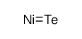 Nickel telluride structure, CAS 12142-88-0