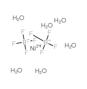 Nickel tetrafluoroborate hexahydrate structure, CAS 15684-36-3