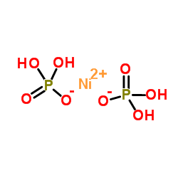 Nickel(â
¡) phosphinate hexahydrate structure, CAS 13477-97-9