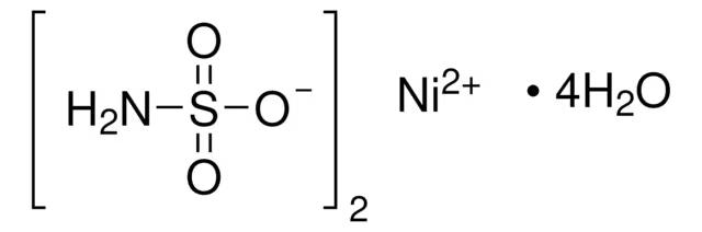 Nickel(II) sulfamate tetrahydrahydrate structure, CAS 124594-15-6
