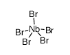 Niobium(V) bromide structure, CAS 13478-45-0