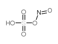 Nitrosylsulfuric acid structure, CAS 7782-78-7