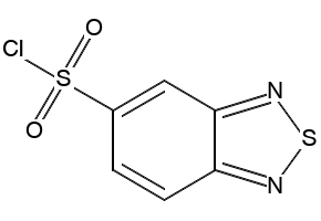 2,1,3-Benzothiadiazole-5-carbonyl chloride structure, CAS 321309-31-3