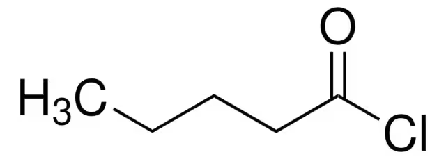 n-Pentanoyl chloride structure, CAS 638-29-9