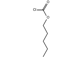 N-Pentyl chloroformate structure, CAS 638-41-5
