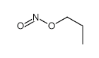 N-Propyl nitrite structure, CAS 543-67-9