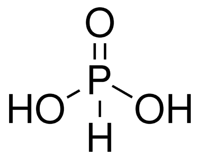 Orthophosphorous acid structure, CAS 13598-36-2