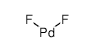 Palladium difluoride structure, CAS 13444-96-7