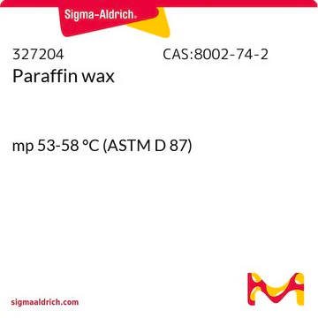 Paraffin wax structure, CAS 8002-74-2
