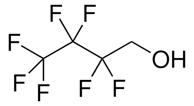 2,2,3,3,4,4,4-Heptafluoro-1-butanol structure, CAS 375-01-9