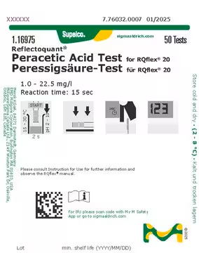 Peracetic acid structure, CAS 79-21-0
