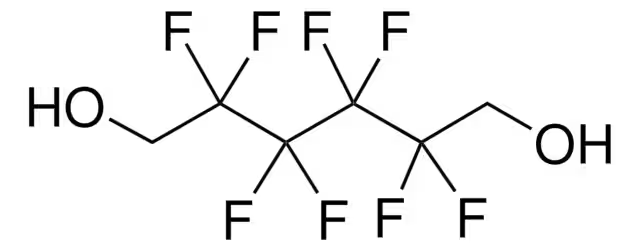 2,2,3,3,4,4,5,5-Octafluoro-1,6-hexanediol structure, CAS 355-74-8