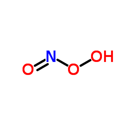 Peroxynitrite structure, CAS 14042-01-4
