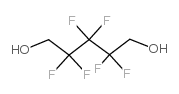 2,2,3,3,4,4-Hexafluoro-1,5-pentanediol structure, CAS 376-90-9