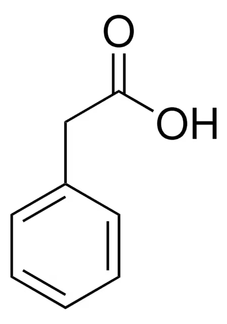 Phenylacetic acid structure, CAS 103-82-2
