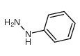 Phenylhydrazine structure, CAS 100-63-0