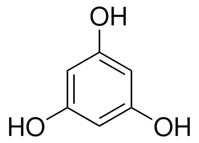 Phloroglucinol structure, CAS 108-73-6