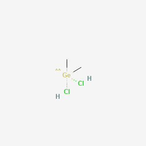 Dimethylgermanium dichloride structure, CAS 1529-48-2
