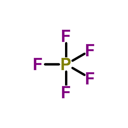 Phosphorus pentafluoride structure, CAS 7647-19-0
