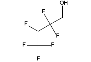 2,2,3,4,4,4-Hexafluoro-1-butanol structure, CAS 382-31-0