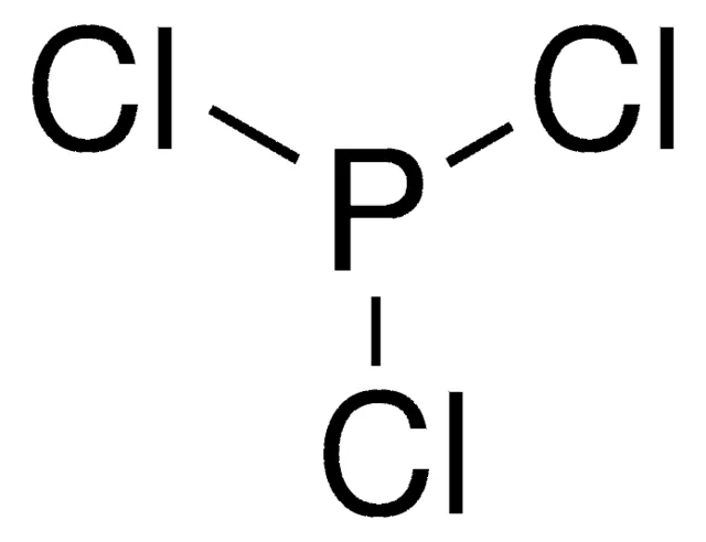 Phosphorus trichloride structure, CAS 7719-12-2