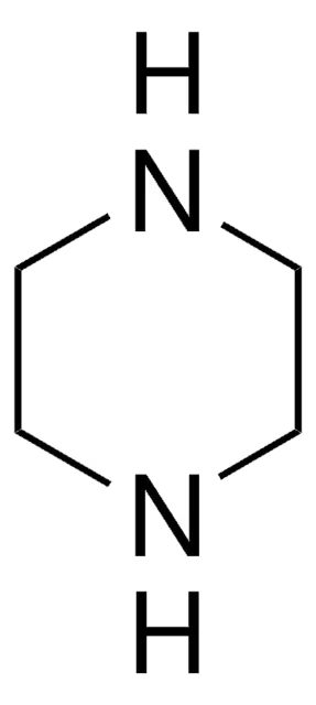 piperazine structure, CAS 110-85-0