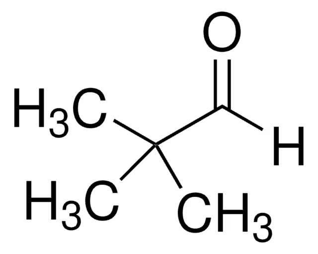 Pivalaldehyde structure, CAS 630-19-3