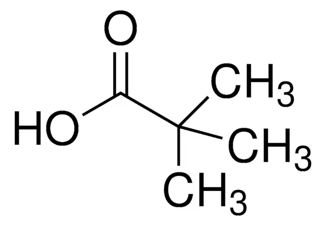 Pivalic acid structure, CAS 75-98-9