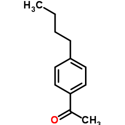 p-n-Butylacetophenone structure, CAS 37920-25-5
