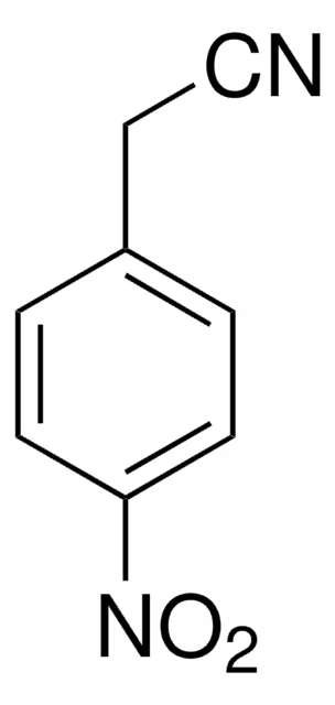 p-Nitrophenylacetonitrile structure, CAS 555-21-5