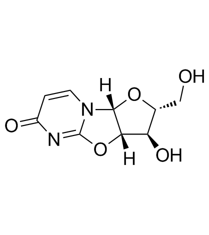 2,2'-Anhydro-1(beta-D-arabinofuranosyl)uracil structure, CAS 3736-77-4