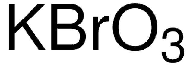 Potassium bromate structure, CAS 7758-01-2