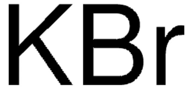 Potassium bromide structure, CAS 7758-02-3