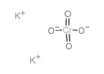 Potassium chromate structure, CAS 7789-00-6