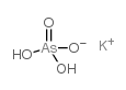 Potassium dihydrogen arsenate structure, CAS 7784-41-0