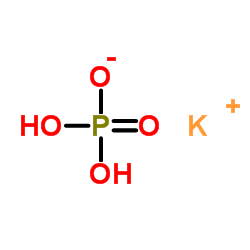 Potassium dihydrogen phosphate structure, CAS 7778-77-0