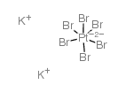 Potassium hexabromoplatinate(IV) structure, CAS 16920-93-7