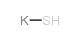 Potassium hydrosulfide structure, CAS 1310-61-8