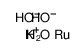 Potassium pruthenate structure, CAS 31111-21-4