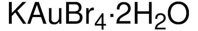 Potassium tetrabromoaurate(â
¢)hydrate structure, CAS 14323-32-1