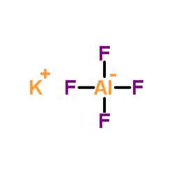 Potassium tetrafluoroaluminate structure, CAS 14484-69-6