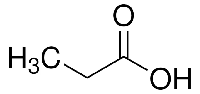 propionic acid structure, CAS 79-09-4